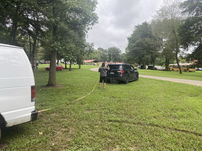 Van-Stuck-In-Mud
