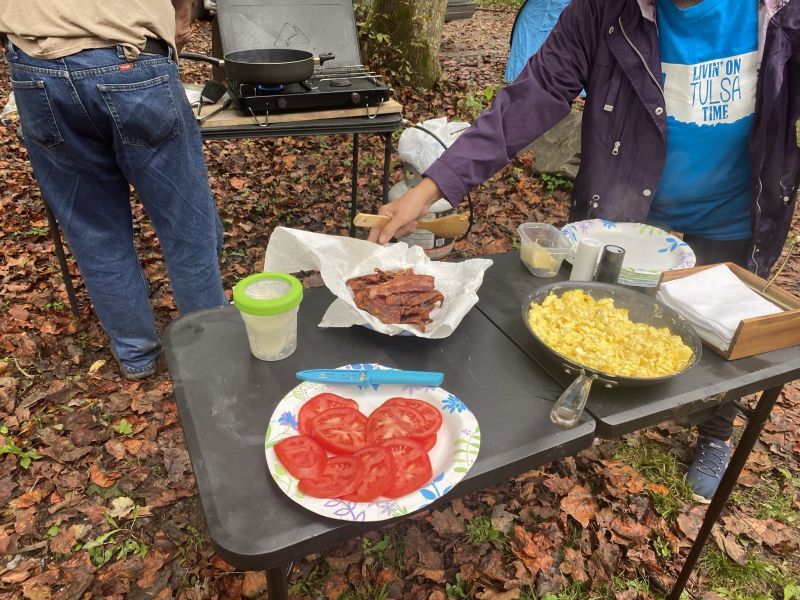 f2021-10-09_TN,Copperhill,CherokeeNationalForest,Breakfast