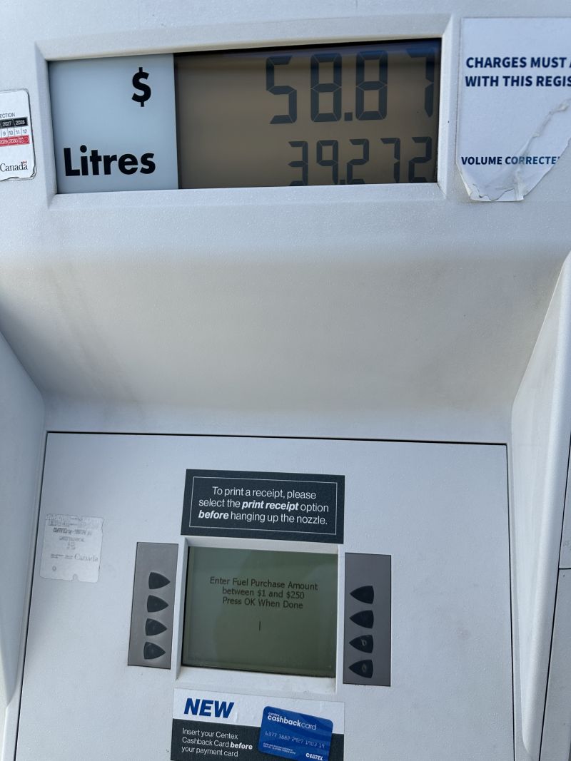 BCCalgary,Midnapore_GasPump_NoticePrice-per-Litre