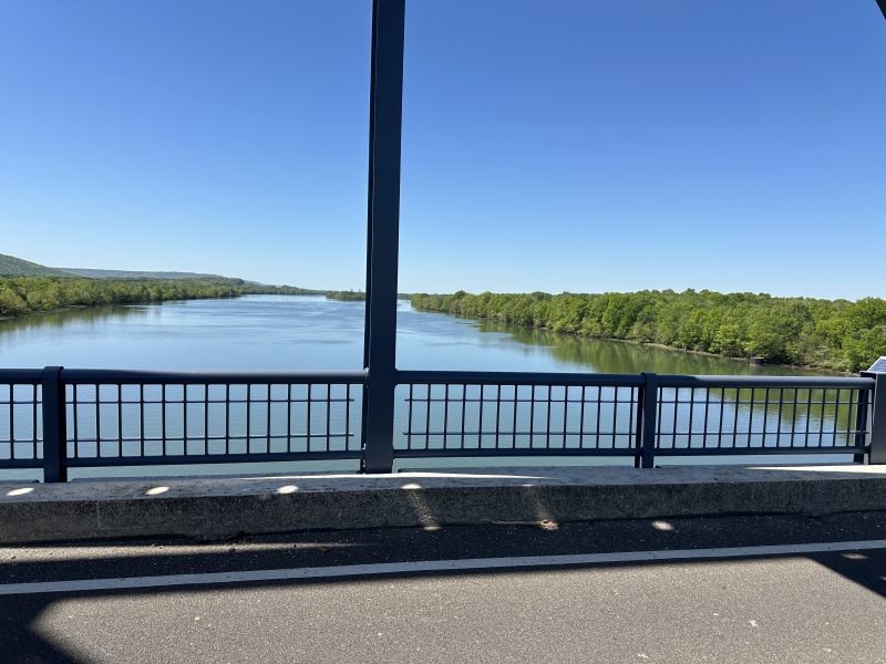 2025-04-16_ALStevenson,VandwellerCamping_Picture-of-river-taken-from-bridge