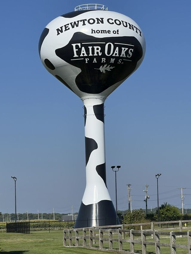 2025-09-14_INNewtonCounty,FairOaksFarms_WaterTower