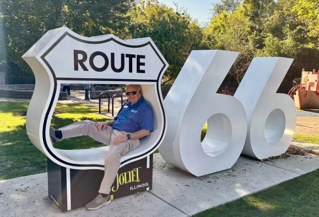 ILJoliet,Route66Sign
